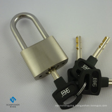 MOK@W206SN High Quality Long Shackle Nickel Plated Brass Padlock in Locks